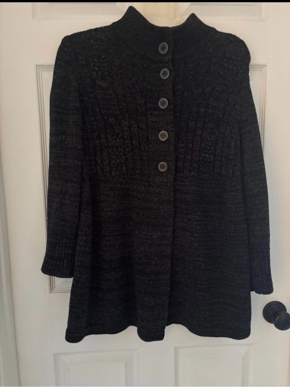Style & Co Plus Size Women Button-Front Flyaway Cardigan 1X